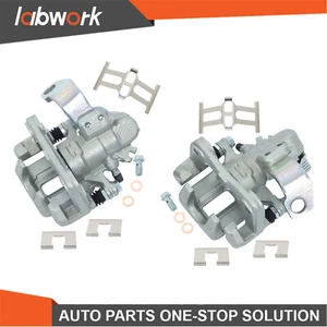 Labwork Rear Brake Calipers For 2006-2011 Acura CSX 2006-2015 Honda Civic - Picture 1 of 12