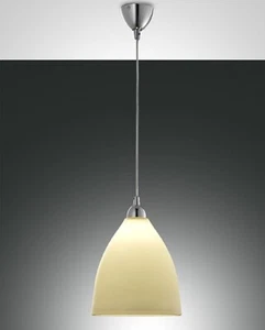 Provenza big lampada per cucina in metallo vetro ambra E27 - Foto 1 di 3