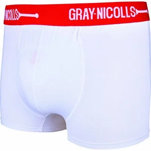 Gray Nicolls Cover Point White Cricket Trunks All Sizes - Free P&P - Picture 1 of 1