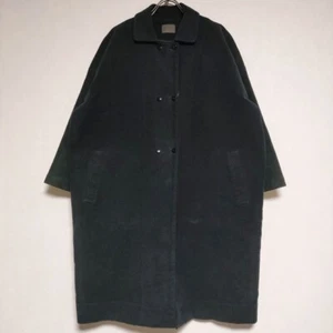 オローネ 6-button balloon coat (brushed) portom1740 coat Navy 4-1005T∞ - Picture 1 of 4
