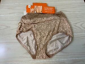 Warners Ultra Soft Lace 3-Pack Brief, Womens Size M6, Multi, MSRP$12.96