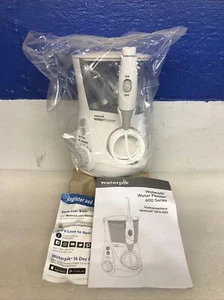 Waterpik Aquarius Water Flosser WP-660C White New Sealed Plastic No Box - Picture 1 of 6