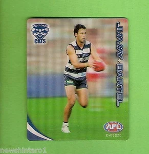 #D222. 2010 AFL TAZO #31 JIMMY BARTEL, GEELONG CATS - Picture 1 of 1