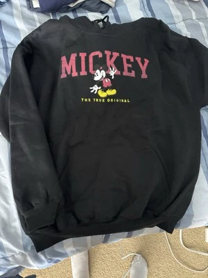 Black Mickey Mouse Hoodie Sweater from Kohls - Image 1 of 2