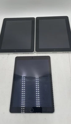 Apple iPads A1219 32 GB y 64 GB A1567 Air 2 solo para reparación no funciona lote de 3 Foto 1 de 4