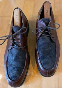 Herren Braun Leder Elegant Schuhe Cable & Company - Italien 10m Top Zustand - Bild 1 von 8