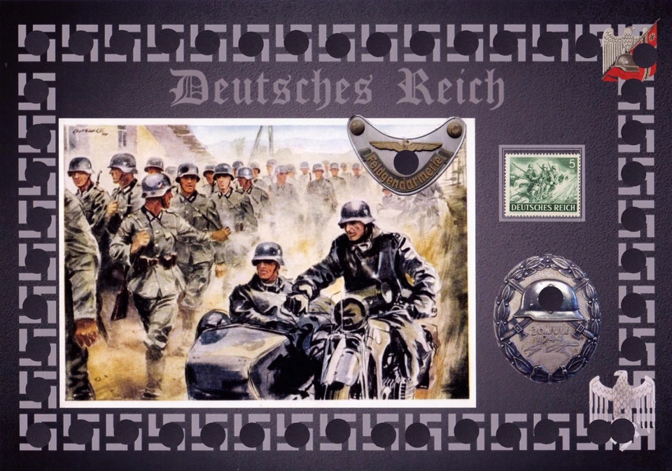 ALLEMAGNE DEUTSCHES REICH -  Mi 833 - N* - 1944 - Photo 1/2