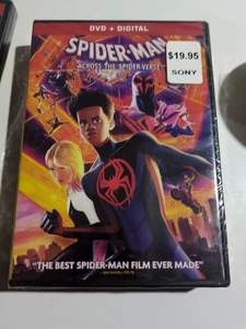Spider-Man: Across the Spider-Verse DVD New Sealed - Same Day Shipping Sony - Picture 1 of 2