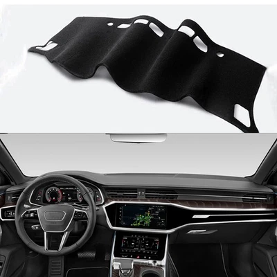 For Audi A7 RS7 2019-2025 black Dashboard Cover Dashmat Dash Anti-Glare Mat Pad Foto 1 de 4