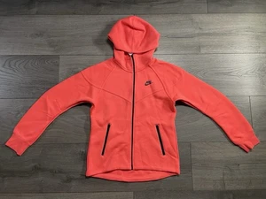 Nike Tech Fleece Windrunner Hoodie Ember Jacket Women's Size Small FB8338-814 - Picture 1 of 11