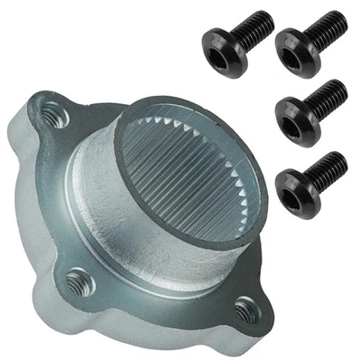 Brida de rotor de freno trasero con pernos para Yamaha Warrior 350 YFM350X 1988 1989-2004 Foto 1 de 4