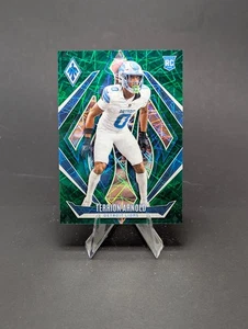 2024 Panini Phoenix - Rookies Terrion Arnold #240 Green Lazer /50 (RC) - Bild 1 von 2