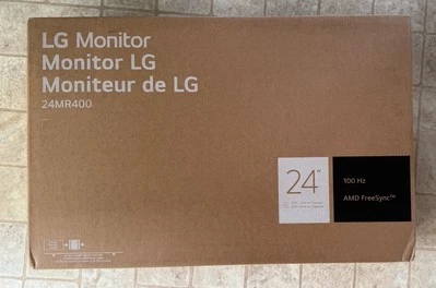 LG - 24 inch FHD 100Hz AMD FreeSync 24MR400-B - Image 1 of 4