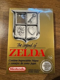 THE LEGEND OF ZELDA 1 NES-ZL-ESP NINTENDO NES EN CASTELLANO NUEVO PRECINTADO