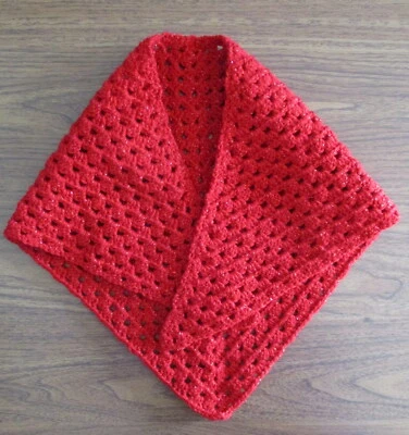 Ручной работы ребенка крючком шаль различных размеров - Изображение 1 из 4