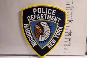 police patch  HARRISON POLICE NEW YORK - Picture 1 of 1