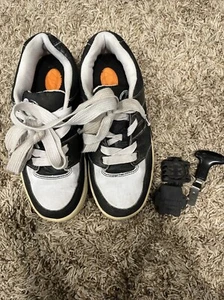 Vintage SOAP HEELYS grindplate Grind YOUTH 5 Wheel Skateboarding Shoes Mo. 7530 - Picture 1 of 7