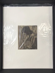 Original Felix Benedict Herzog "Angela" Photogravure 1905 Camera Work XII - Picture 1 of 8