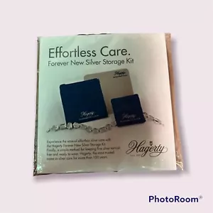 Kit de almacenamiento de joyas de plata W. J. Hagerty de 3 piezas para siempre nuevo ¡Gran complemento de regalo! - Imagen 1 de 2