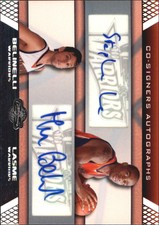 2007-08 Topps Co-Signers Dual Autographs Card #CS43 Marco Belinelli/Lasme