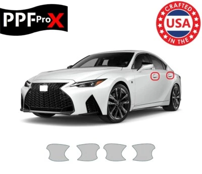 For Lexus IS 2021-2025 Door Handle Cup Paint Protection Film Precut PPF - Image 1 of 3