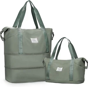 Expandable Travel Duffle Bag for Women Men, Large Gym Bag Travel Tote Bags, - Picture 1 of 6