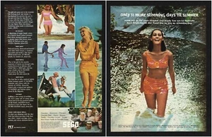 Producto de leche PET 1965 Sego comida dieta sabor comida guijarros más bonito playa anuncio impreso - Imagen 1 de 6