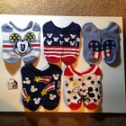 5 PACK MICKEY MOUSE DISNEY WOMEN'S NO SHOW SOCKS /SHOE SIZE 4-10. NEW WITH TAG