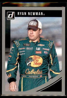 2019 Donruss Racing NASCAR SILVER Parallel #81 Ryan Newman - Image 1 of 2