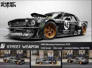 Street Weapon Ghost Player 1965 Ford Mustang Hoonicorn RTR 1/64