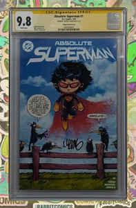 Absolute Superman #1 | Skottie Young Variant  Signed by Skottie Young CGC SS 9.8 - Picture 1 of 1