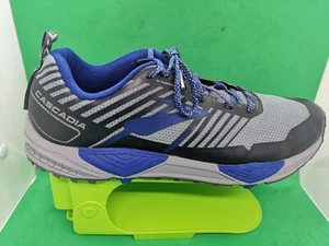 Brooks Cascadia 13 Trail Running Shoes 1102851D058 Men's Sz 12D Black Blue Gray - Picture 1 of 21