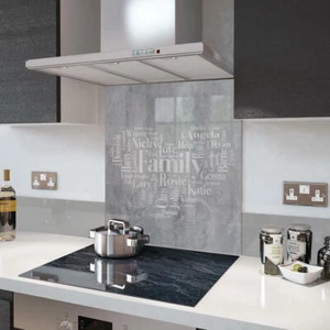 Premier Range Your Own Word Collage On A Glass Splashback - Picture 1 of 4