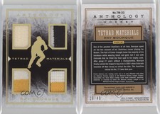 2015-16 Panini Anthology Tetrad Materials Holo Gold /49 Ray Bourque #TM-23 HOF