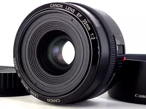 N.MINT! Canon EF 35mm f2 Wide Angle AF Lens w/Hood SLR Classic Camera from Japan - Picture 1 of 12
