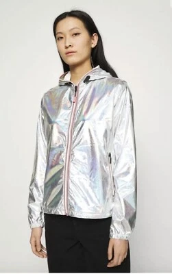 Chaqueta Hunter Original Shell Nebula Plateada Talla S Nueva con Etiquetas 7 Foto 1 de 4
