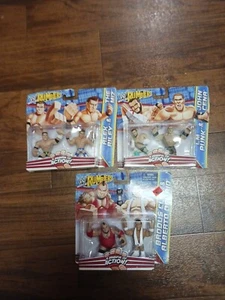 3 WWE RUMBLERS ACTION FIGURES BRODUS CLAY & ALBERTO DEL RIO, JOHN CENA,The Miz, - Picture 1 of 8