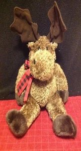 Menagerie Holiday Christmas Stuffed Animal Moose Plush Toy Mary ChristMOOSE Soft - Picture 1 of 5