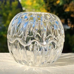 Vintage Led Crystal Trinket  Treasure Box Candle Holder Egg Shape - Picture 1 of 17