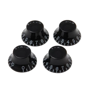 Gibson PRHK-010 schwarze Hutknöpfe - 4er-Pack - Bild 1 von 7