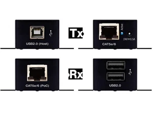 Key Digital KD-XUSB2 USB2.0 over CAT5e/6 50m Extender (Transmitter/Receiver) Kit - Picture 1 of 1