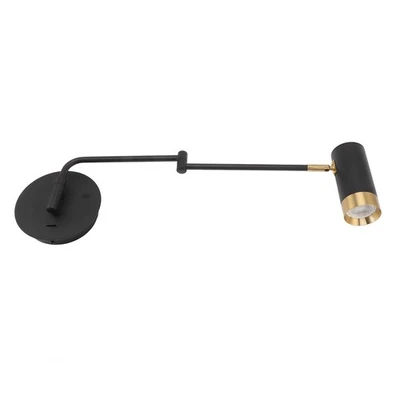 Swing Arm Wall Lamp Wall Mounted Bedside Lamps With Adjustable Swing Arms For - Image 1 of 4