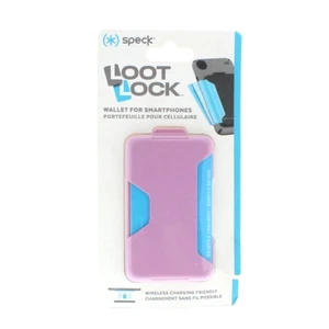 Bâton de verrouillage Speck Loot sur portefeuille pour smartphones rose/bleu - Photo 1 sur 2