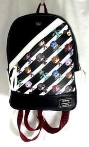 Zaino Kingdom Hearts Funko Pop Disney Loungefly pelle vegan a righe - Foto 1 di 22