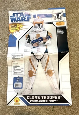 2008 Star Wars Clone Wars Troopers Commander Cody Disfraz Rubie’s #883207 talla L Foto 1 de 4