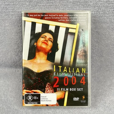 Italian Film Festival 2004 DVD Box Set 11 Films Region 4 R18+ Rare Palace Films - Image 1 of 4