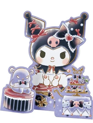 Sanrio Original Greeting card Kuromi “Presents & Sweets” - Image 1 of 4