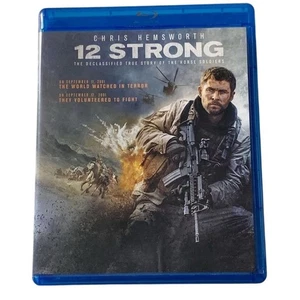 12 Strong Blu-ray/DVD/Digital Chris Hemsworth Drama War Movie 2018 - Imagen 1 de 3