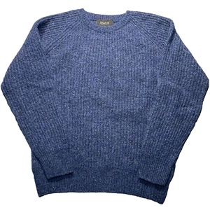 Maglione Howlin Nascita Del Cool Adulto Grande Blu Navy Scozia Maglia Lana LEGGI - Foto 1 di 9