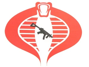 GI Joe Weapon ELITE VIPER Sub Machine Gun 2009 Original Figure Accessory - Picture 1 of 1